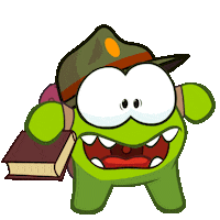 Back To School Wow Sticker by Om Nom