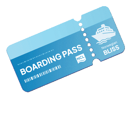 Cruise Ship Vacation Sticker by Norwegian Cruise Line