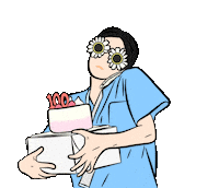 Birthday Sticker by yemsstudio