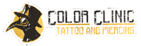 ColorClinic color gold tattoo doctor Sticker