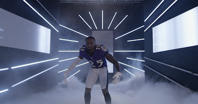 Dance Reaction GIF by Baltimore Ravens