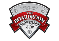 boardsandpowder snowboard shred boardroom ellicottville Sticker