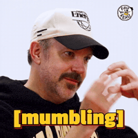 Mumbles Jason Sudeikis GIF by First We Feast