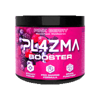 PL4ZMA gaming pink berry plasma Sticker