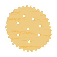 Cheese Biscuit Sticker by AllthingsA