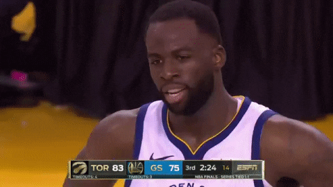 Tired Golden State Warriors GIF by ESPN