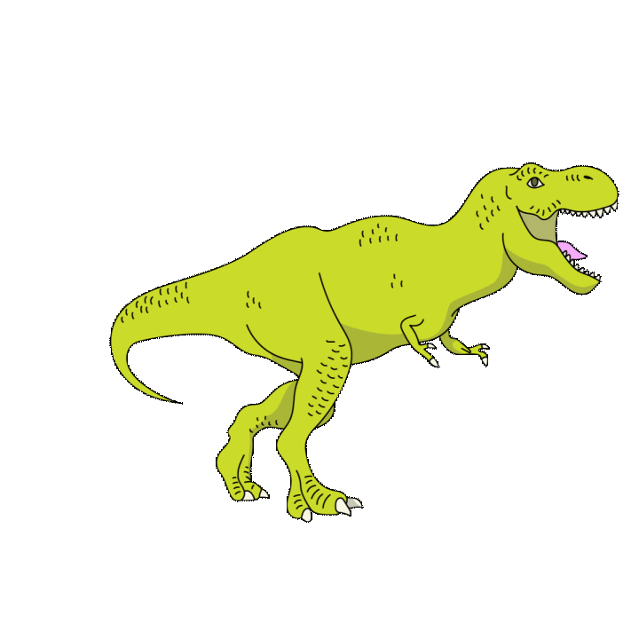 Dinosaur Dino Sticker by SoulPancake