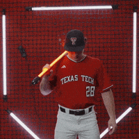 Robin Villeneuve GIF by Texas Tech Baseball