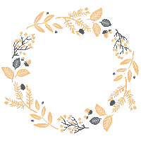 Orange Leaves Sticker by TC Acoustic