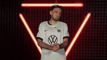 Vfl Wolfsburg Clapping GIF by Bundesliga