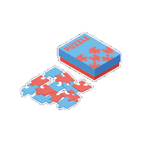Puzzle Sticker by ecomaison