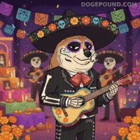 Day Of The Dead Singing GIF by Doge Pound
