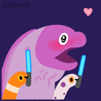 Love You Fish GIF by pikaole