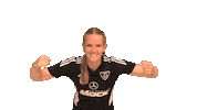 Faustball Celebrating Sticker by TV Brettorf