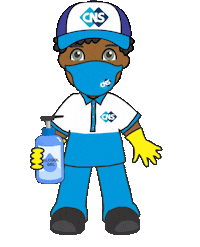 cnsnacionaldeservicos covid covid-19 cleaning service Sticker