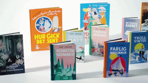 Books Reading GIF by Moomin Official