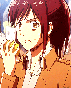 attack on titan sasha GIF