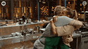 Hugging Hug GIF by MasterChefAU