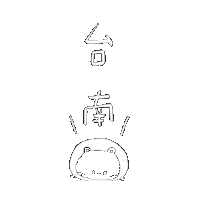 Alittleroom tainan 台南 獅子 小房間 Sticker