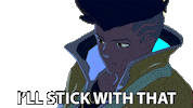 Netflix David Sticker by Cyberpunk: Edgerunners