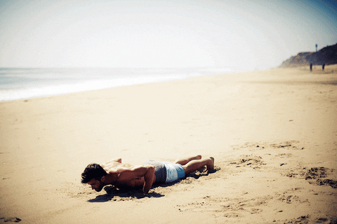 beach exercising GIF by Equinox