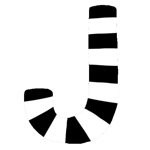Alphabet J Sticker