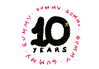 Party Gummies Sticker by Gummy Industries