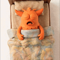 Tired Do Not Disturb GIF by Momo & Tulus