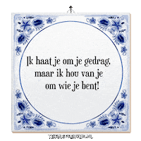 Nl Spanning Sticker by Tegelspreuken.nl