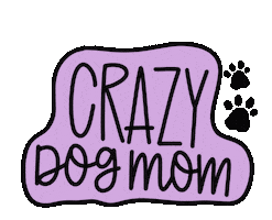 Dog Instagram Sticker by Poptimism Art and Lettering
