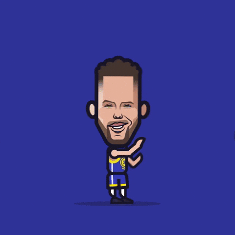 Stephen Curry Basketball GIF by Loogart