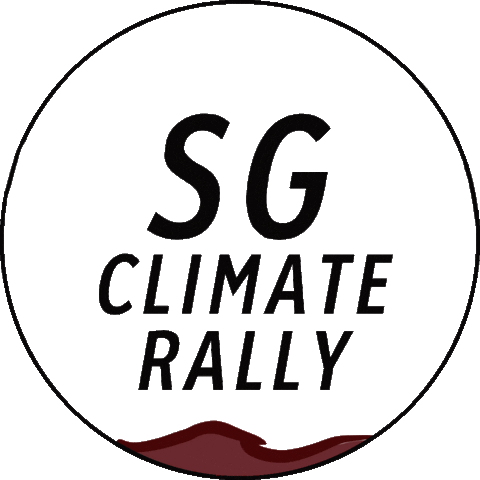 sgclimaterally green singapore sustainable rally Sticker