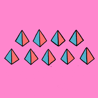 LUNATUNES pink yellow spin luna GIF