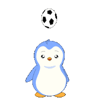 Football Bouncing Sticker by Pudgy Penguins