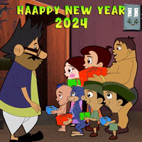 Happy Dance GIF by Chhota Bheem