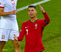 Angry Cristiano Ronaldo GIF