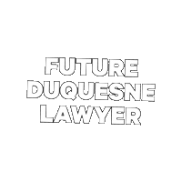 Pittsburgh Law Sticker by Duquesne University