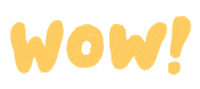 Wow Excited Sticker