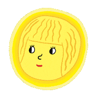 Sun Springtime Sticker
