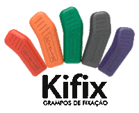 kifixgrampos clamp fixador fixacao grampo Sticker