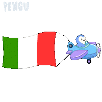 Italian Penguin Sticker by Pudgy Penguins