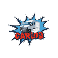 Moving The Transporter Sticker by CarlundCarla.de