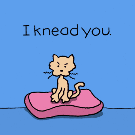 I Knead You GIF by Chippy the Dog