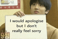 Im Not Sorry GIF
