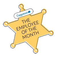 Star Employee Sticker by Capgemini Polska
