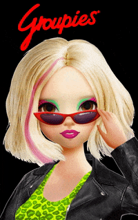 GroupiesVintage fashion vintage doll recycle GIF