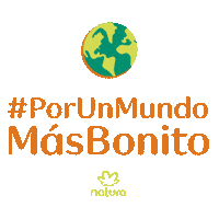 verde mundo Sticker by Natura Cosmeticos
