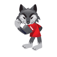 Gym Wolf Sticker by DS18