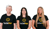Sarcastic Clapping Sticker by SocialHub