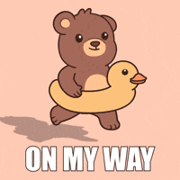 Happy On My Way GIF by BEARISH